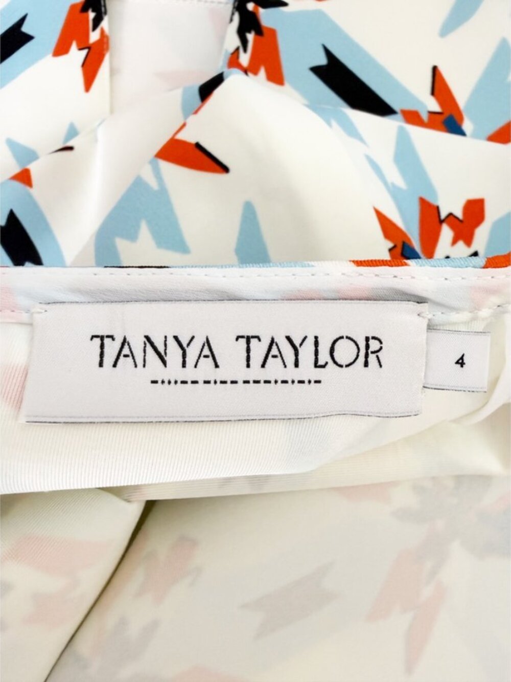 Tanya Taylor Bundy Pencil Skirt Corpcore Office Siren Pinwheel Abstract Artsy 4 - Picture 4 of 11